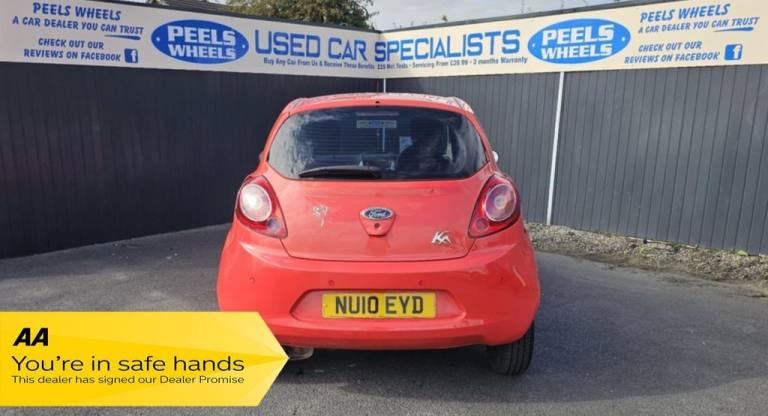 2010 10 FORD KA 1.2 STYLE HATCHBACK 3DR PETROL MANUAL EURO 4 (69 PS)