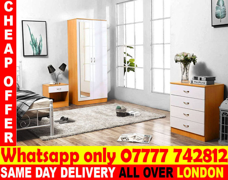 - FREE DELIVERY - WARDROBE 2 DOR AND 3 DOR BRAND NEW (tefdsg