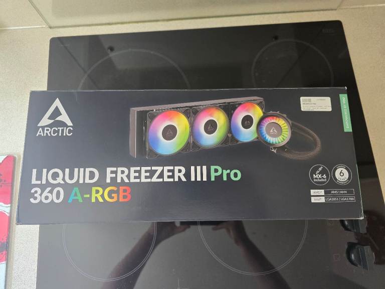Arctic Liquid Freezer III Pro 360 ARGB Black AIO CPU Water Cooler - £35