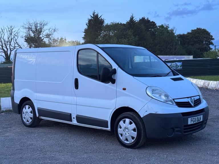 2011 Vauxhall Vivaro 2.0CDTI SWB FSH NO VAT EX NETWORK RAIL EX FLEET  PANEL VAN Diesel Manual