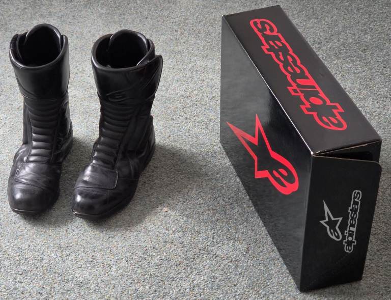 Alpinestars Gore‑Tex Motorcycle Boots for Refurbishment – Size EU47 (UK12)