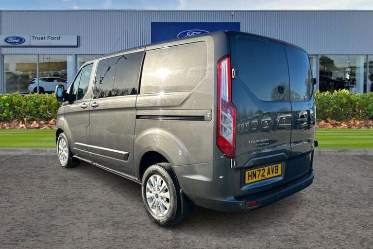 2022 Ford Transit Custom 320 Limited AUTO L1 SWB Double Cab In Van FWD 2.0 EcoBlue 170ps Low Roof...
