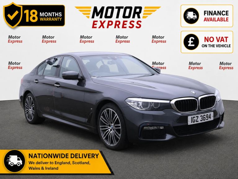 2017 BMW 5 Series 530e M Sport 4dr Auto SALOON Petrol Parallel Phev Automatic