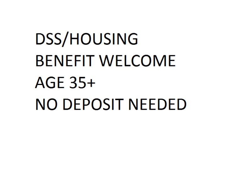  1st floor Studio small Flat Housing benefit applicants welcome