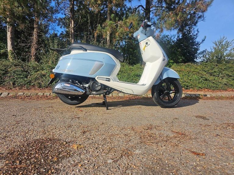 image for AJS BARLETTA 125 CVT EURO 5 2025 Petrol Automatic in Blue