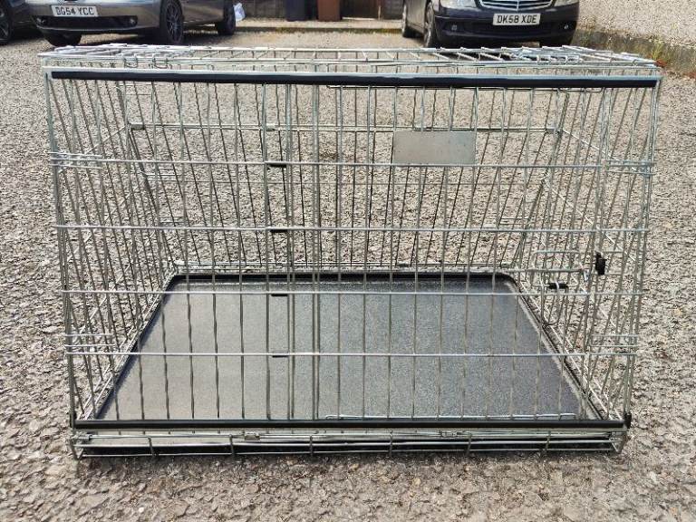 Dog crate...sloped