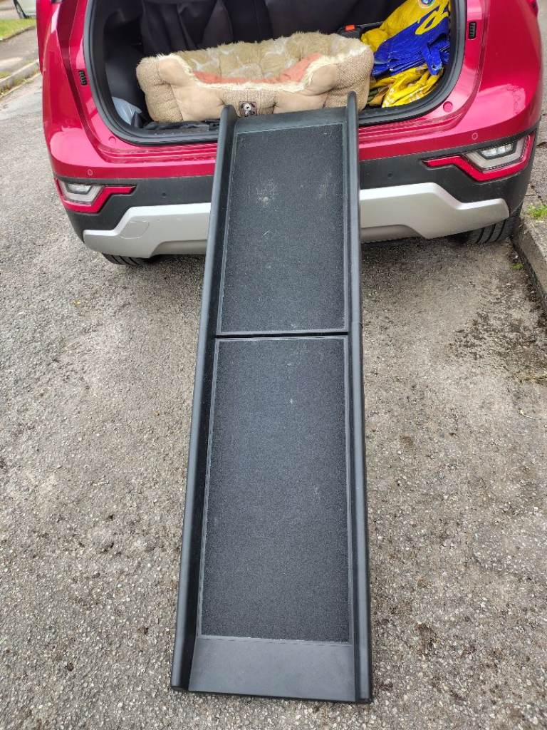 RAYGAR DOG PET RAMP PLASTIC FOLDING LIGHTWEIGHT STRONG TRAVEL CAR/VAN