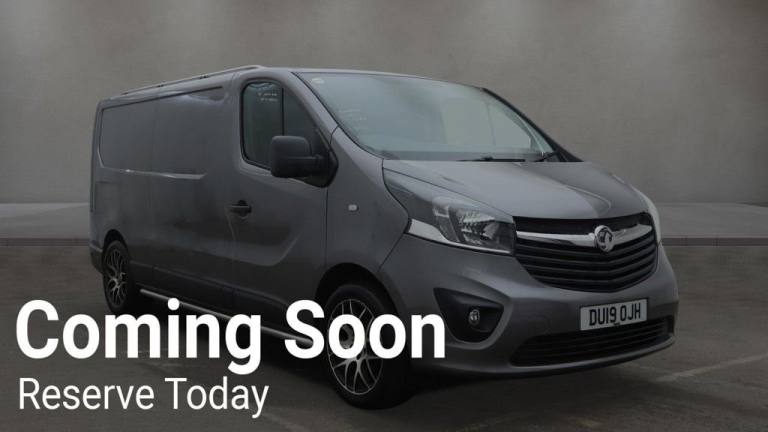2019 19 VAUXHALL VIVARO 1.6 CDTI 2900 SPORTIVE NO VAT LWB VAN L2 EURO 6 (120 PS)