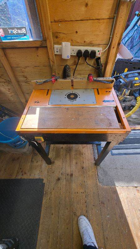 Router Table (no router Table only)