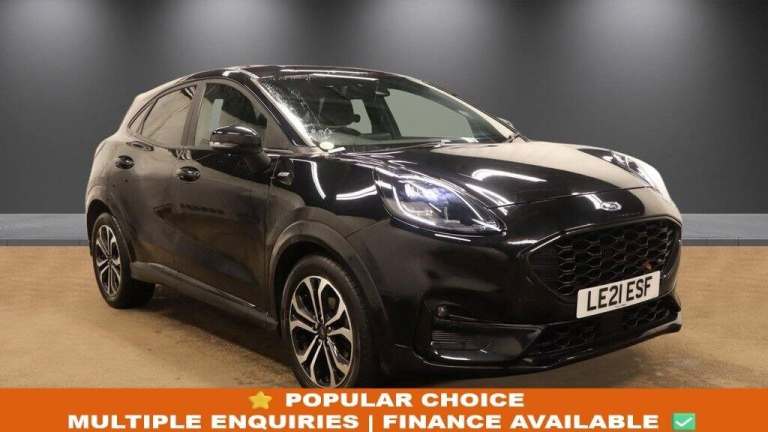 2021 Ford Puma 1.0T EcoBoost MHEV ST-Line SUV 5dr Petrol Manual Euro 6 (s/s) (125 ps) (BCA HATCHB...