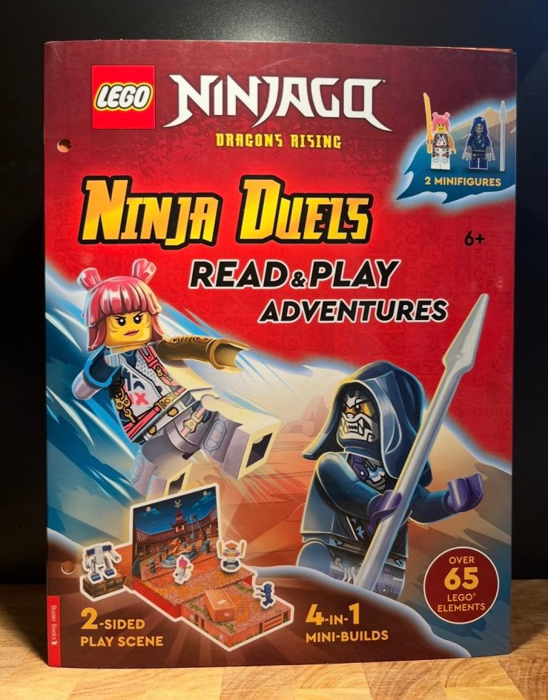 Lego Ninjago Book play set & Mini figures 