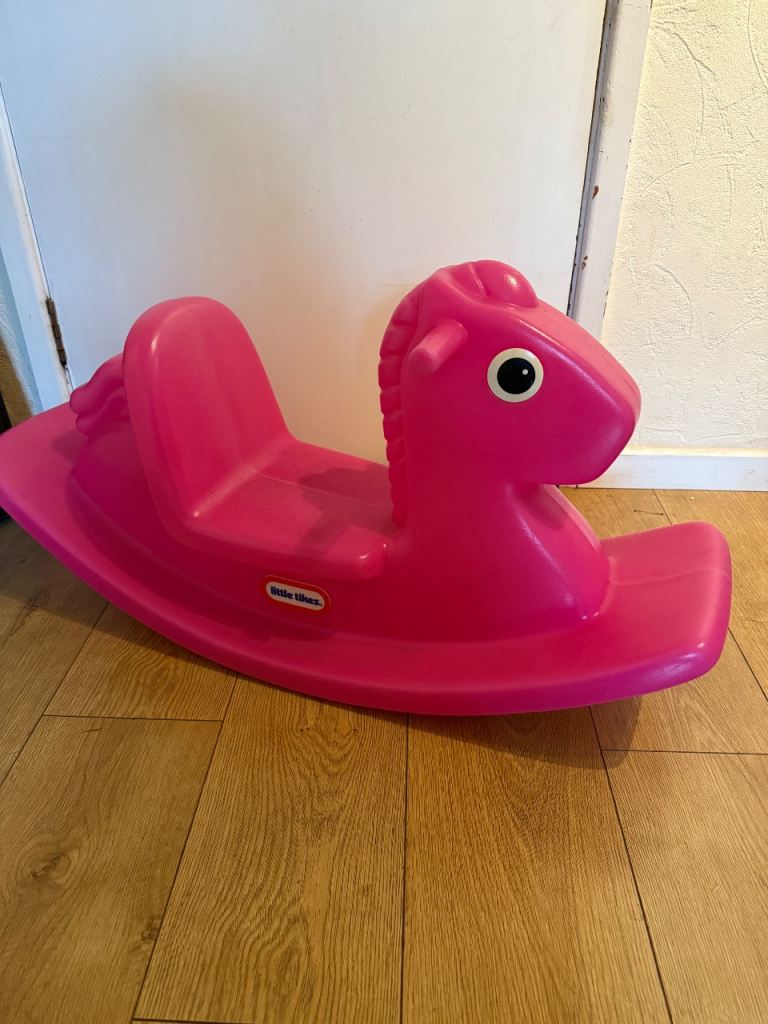 Little tikes pink rocking horse 