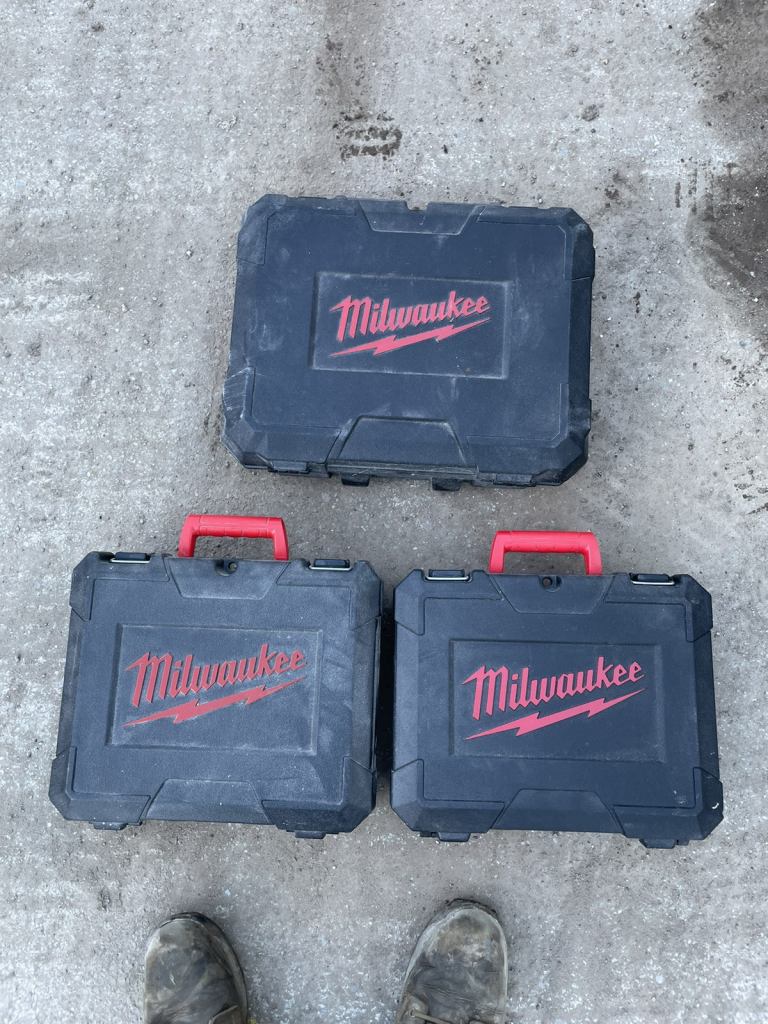 Milwaukee tool boxers