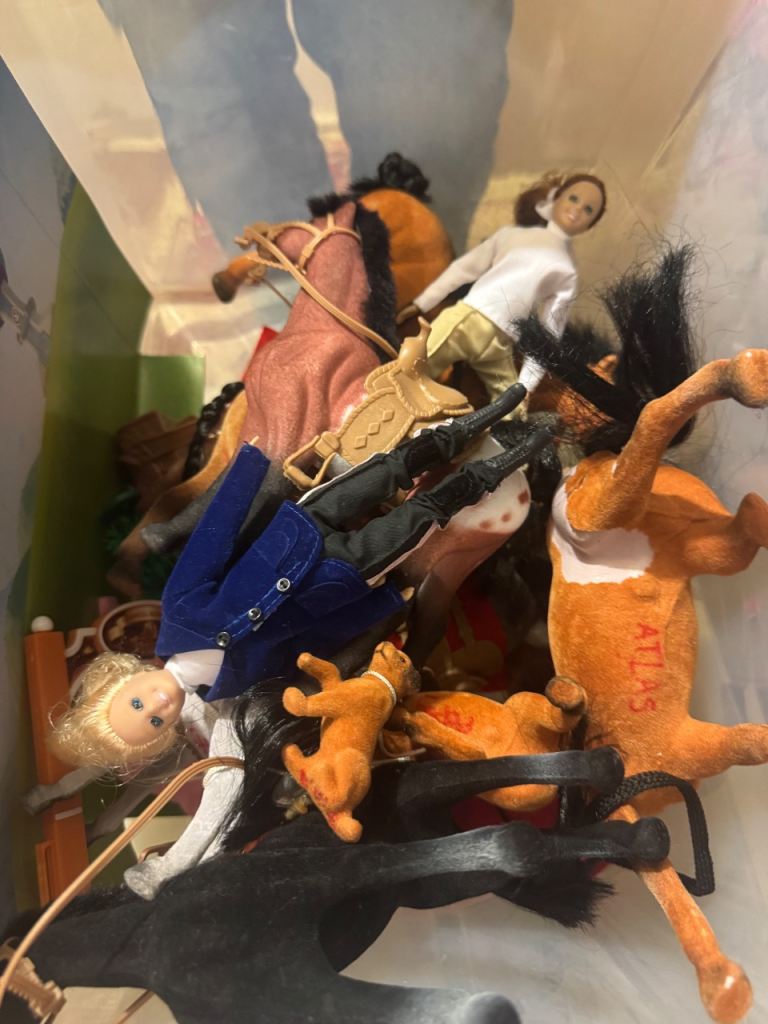 Mixed Horses, Dolls & Accessories Job Lot