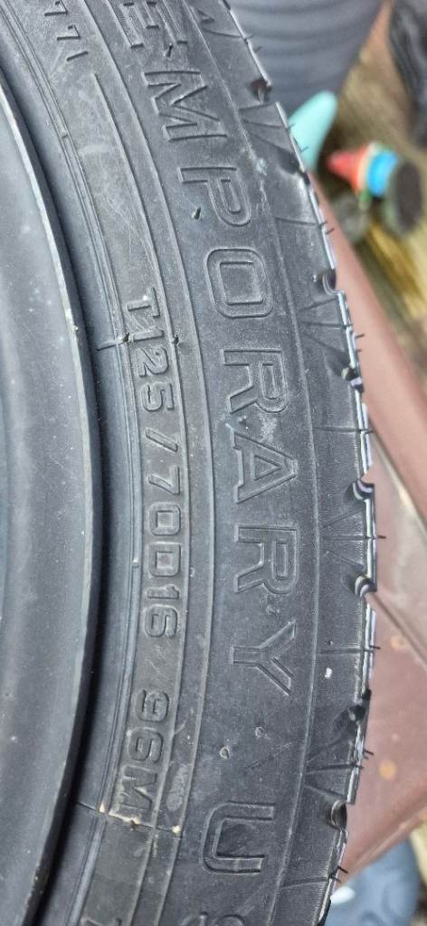 Brand new emergency  spare tyre