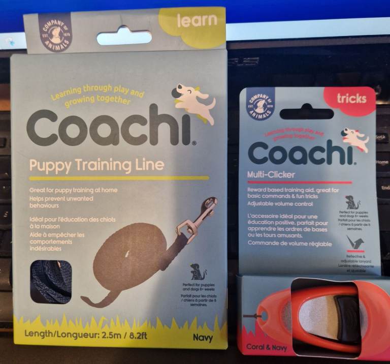 BNIB Dog Clicker & Training Line