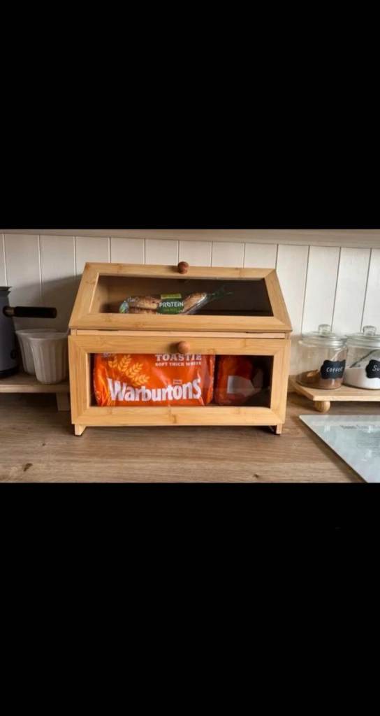 Bamboo Bread box 