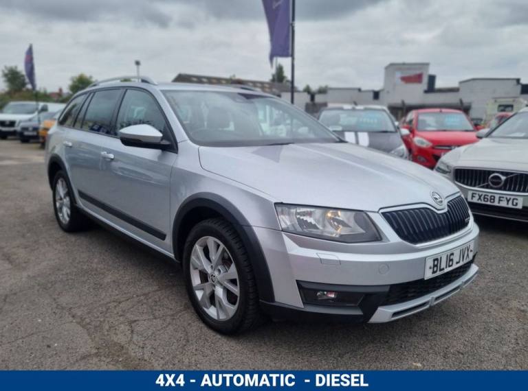 2016 Skoda Octavia 2.0 TDI CR 184 Scout 4x4 5dr DSG ESTATE DIESEL Semi Automatic