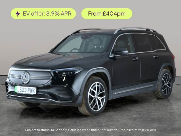 2023 Mercedes-Benz EQB EQB 350 66.5kWh AMG Line (Premium) SUV 5dr Electric Auto 4MATIC (292 ps) -...