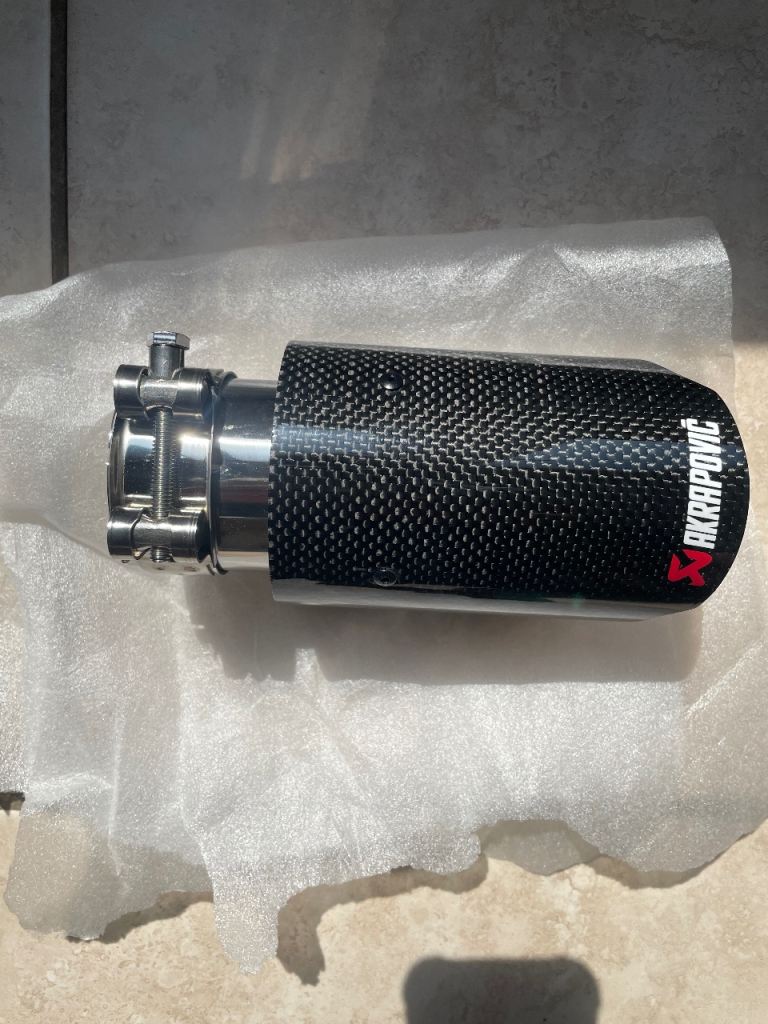 Exhaust end trim 56mm