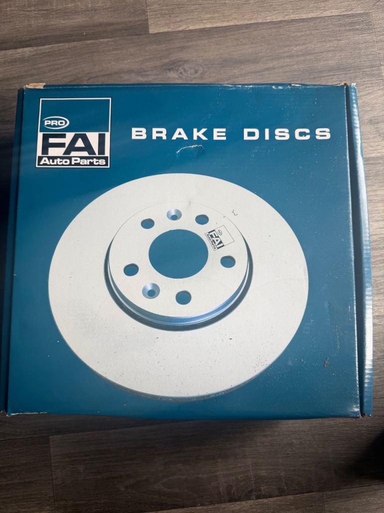 Rear fai break discs new