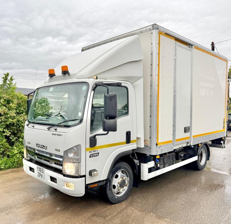 2015 ISUZU N75.190 MOBILE WORKSHOP CAMPER TAIL-LIFT 7.5 TON 14,000 MILES EURO-6