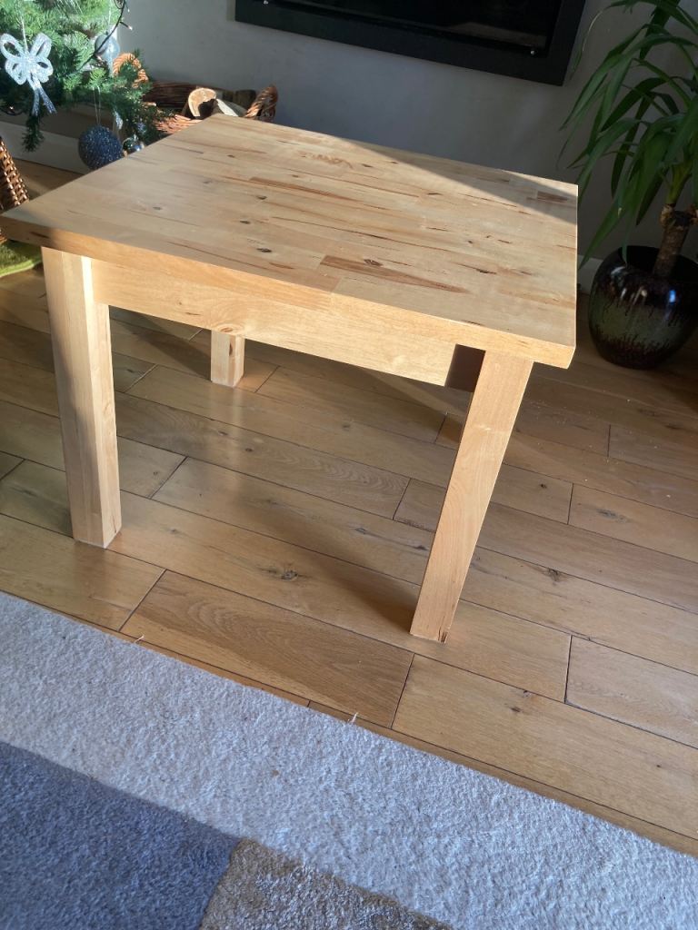 image for Solid wood coffee table nice condition 
