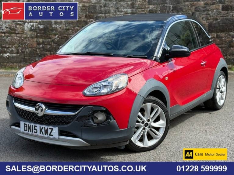 2015 Vauxhall ADAM 1.2i Rocks Air 3dr HATCHBACK PETROL Manual