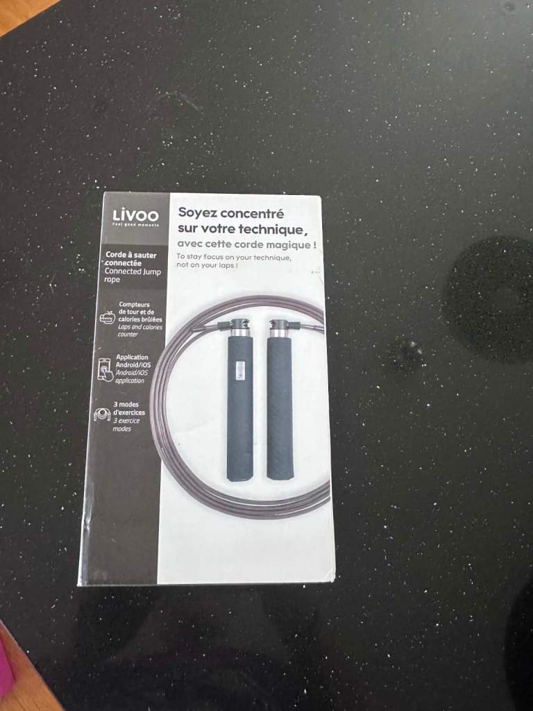Livoo Connected Jump Rope - Brand New in Box