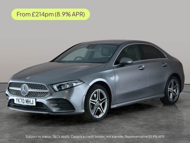 2020 Mercedes-Benz A-Class 1.3 A250e 15.6kWh AMG Line Saloon 4dr Petrol Plug-in Hybrid 8G-DCT Eur...