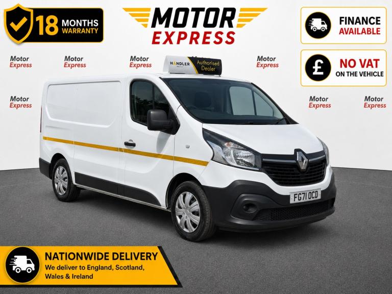 2021 Renault Trafic SL28 ENERGY dCi 120 Business+ Van PANEL VAN Diesel Manual