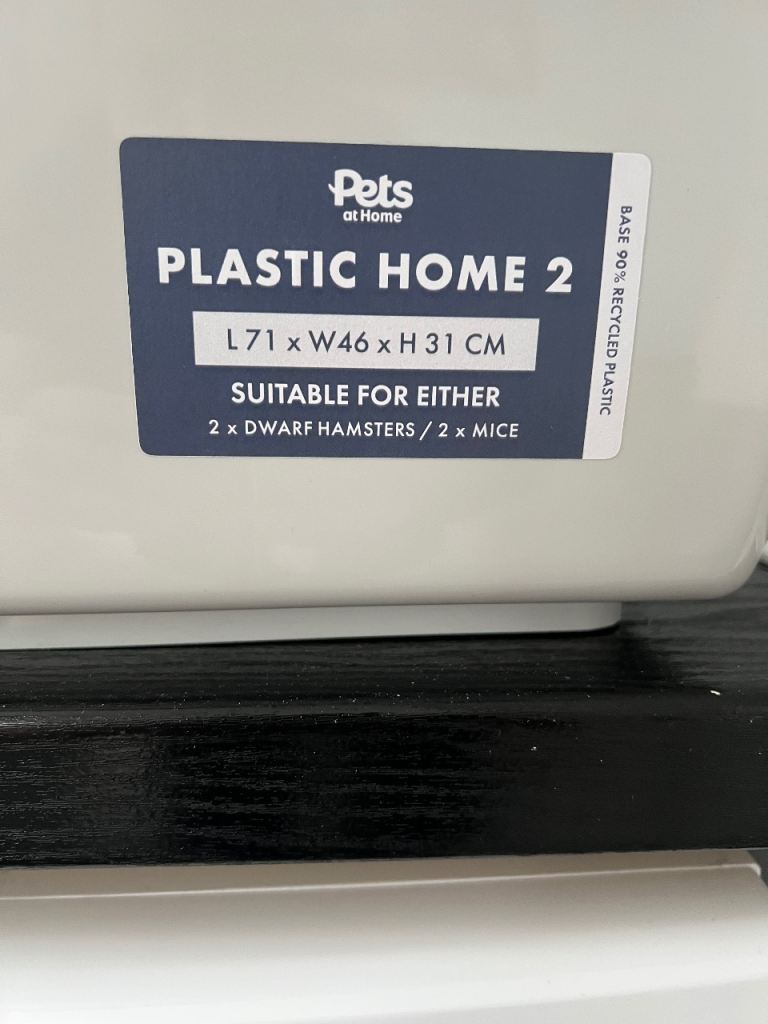 Large Hamstrr/Mice cage