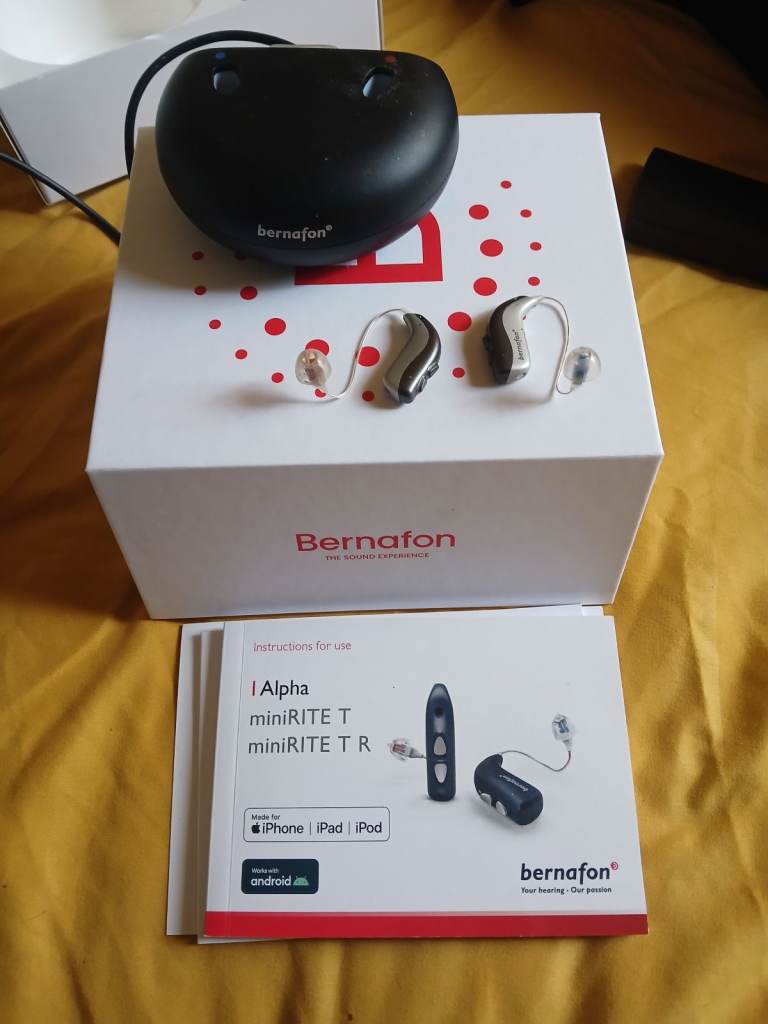 Bernafon Alpha miniRite T R hearing Aids 
