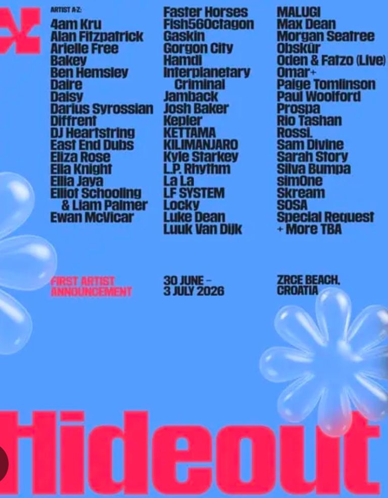 Hideout Croatia 2026 tickets