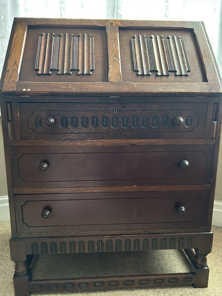 Vintage  / antique wooden Bureau