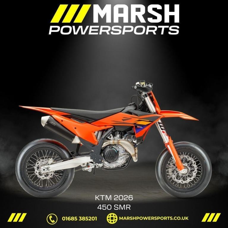 KTM 450 SMR 2026 - KTM Main Dealer - Reserve Now!