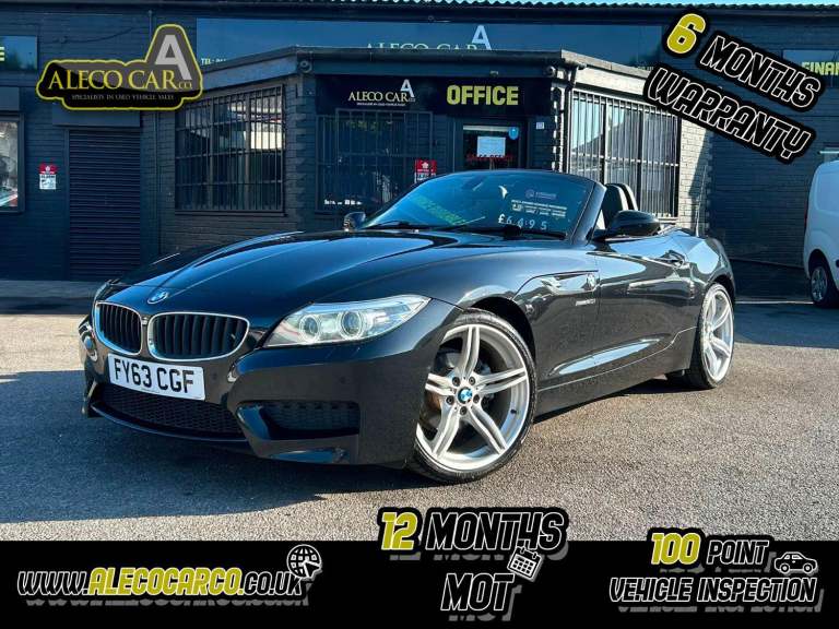 BMW Z4 2.0 Z4 sDrive20i M Sport Roadster Black Manual Petrol 2013