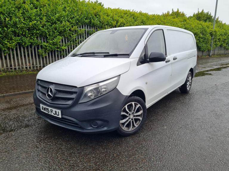 The Ultimate No Vat 2015 Mercedes Benz Vito 112 Cdi Diesel 1598cc Three Front Seats Twin Side Doors 
