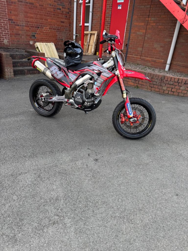 Crf 450 r super moto 