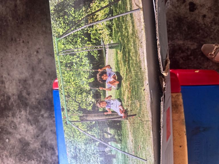 Plum Jupiter Swing Set - Brand New Metal Frame, Green & Other