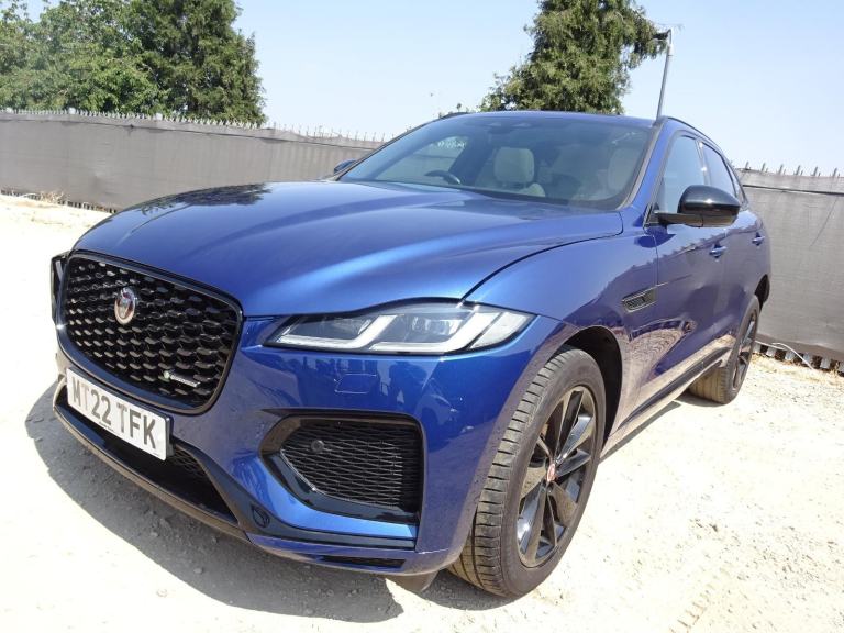2022 22 REG JAGUAR F-PACE R-DYNAMIC BLACK DIESEL AUTO DAMAGED SALVAGE