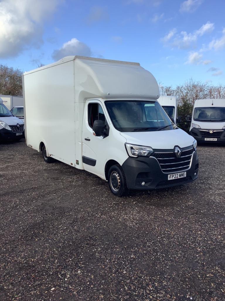 2022 Renault Master 35 LWB LUTON LOW LOADER MAXI MOVER TAIL LIFT PLATFORM CAB Diesel Manual