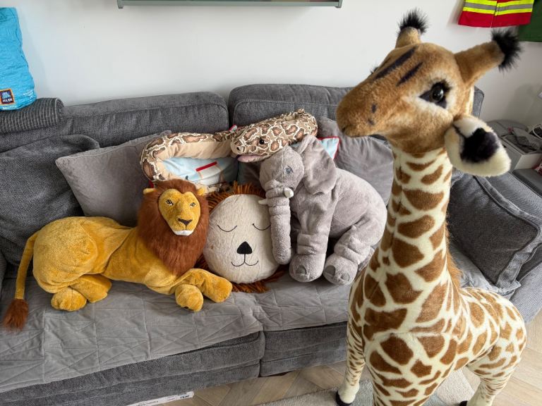 Nursery/kids safari room decor bundle 