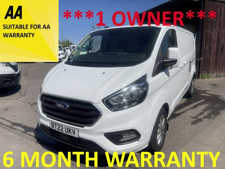 2022 Ford Transit Custom 2.0 EcoBlue 130ps Low Roof Limited Van PANEL VAN Diesel Manual