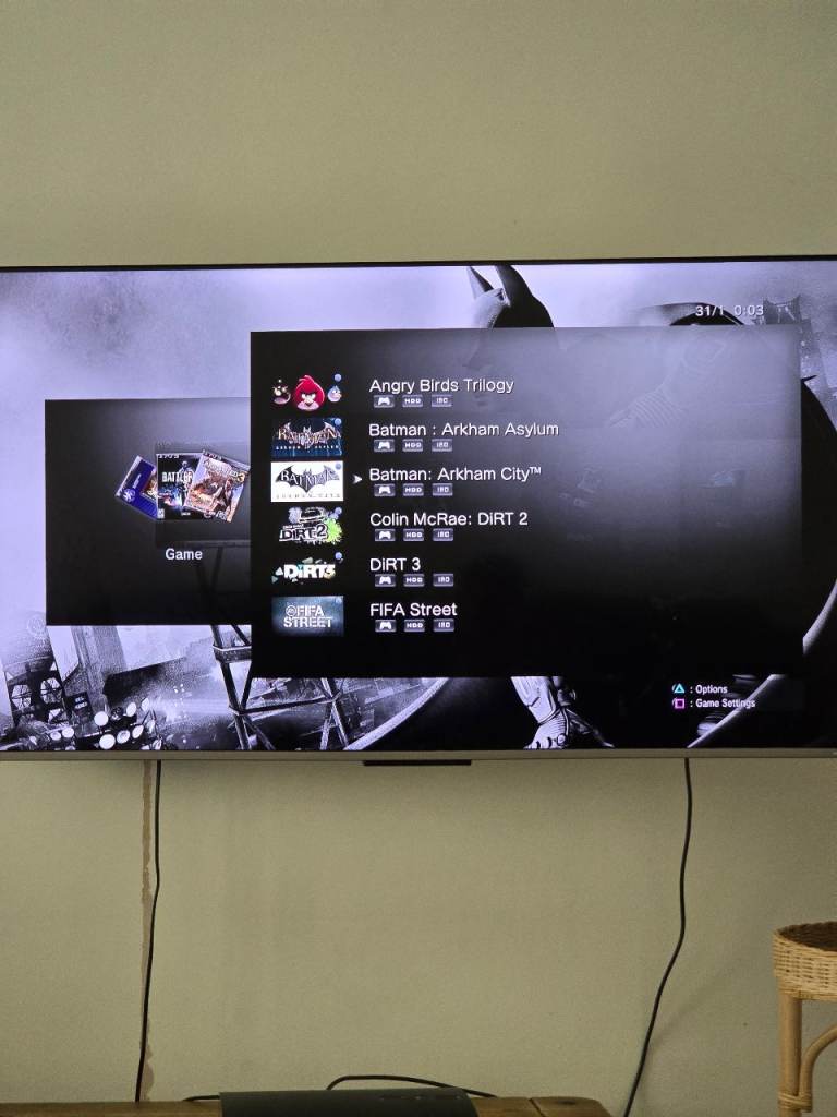 Sony PS3 500gb 50 Games