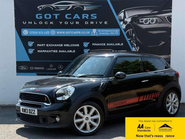 2013 MINI Paceman 1.6 Cooper S 3dr Auto COUPE PETROL Automatic