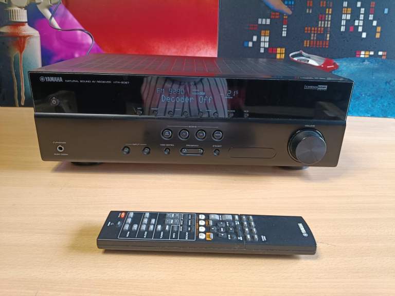 Yamaha HTR 2067 5.1 AV Receiver and Matching Subwoofer.