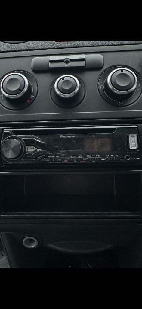 Pioneer single-DIN car stereo head unit