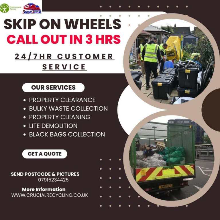 House Clearances Rubbish Collections/Junk/Trash /Garden/Shed Fridge/skip/Waste Disposal