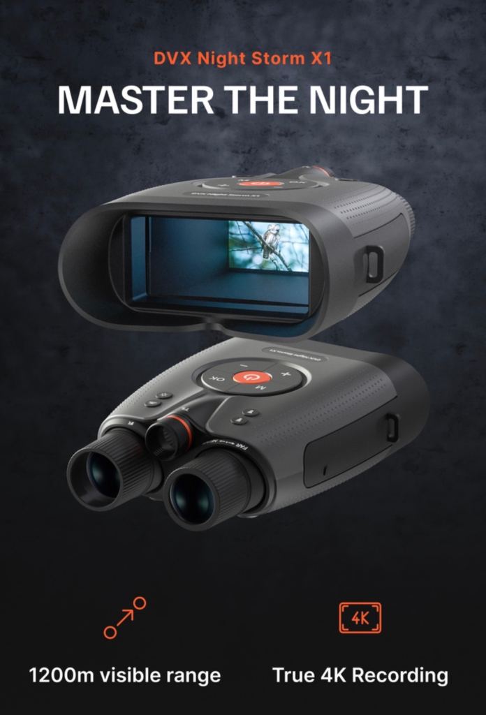 Night Storm X1: See the Night with 1200 m of true 4 K Vision